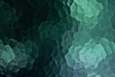 Full frame shot of abstract turquoise colored pattern