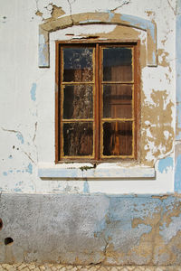 Low angle view of old building