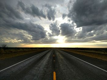 All alone on a country road