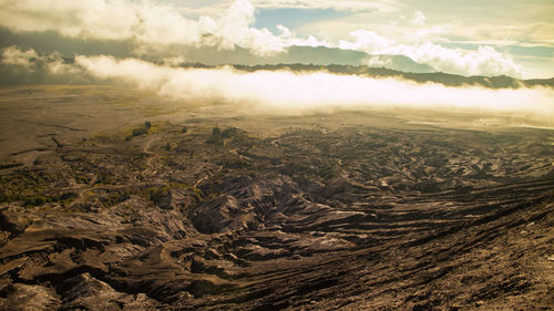 Aerial view of landscape