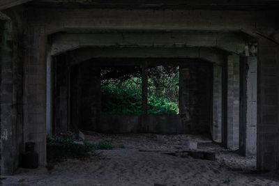 View of an abandoned building