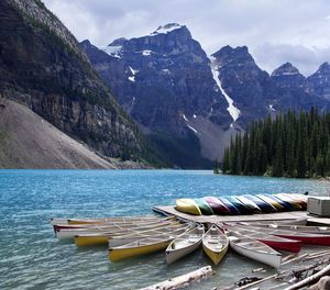 Lake moraine