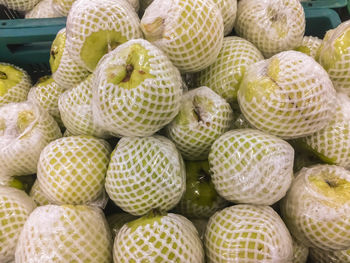 Full frame shot of fruits for sale at market stall