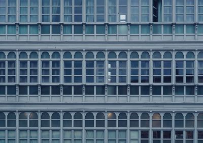 Full frame shot of modern building in city