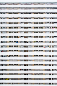 Full frame shot of modern building