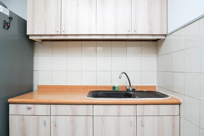 Interior of bathroom