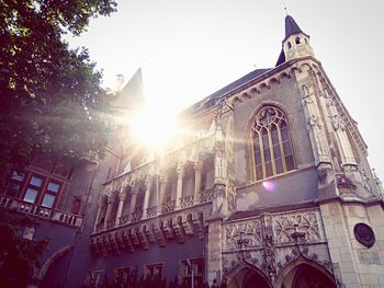 Low angle view of church