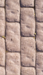 Full frame shot of stone wall