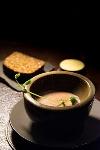 Close-up of drink on table