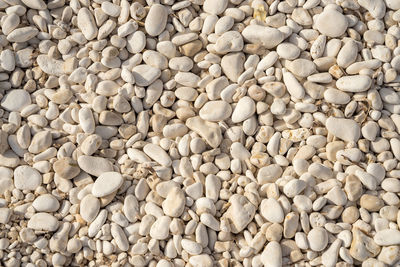 Full frame shot of pebbles for sale at market