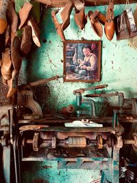 Interior of abandoned room