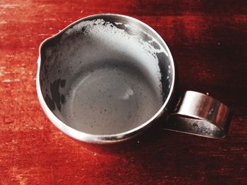 Close-up of coffee cup