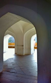 View of archway