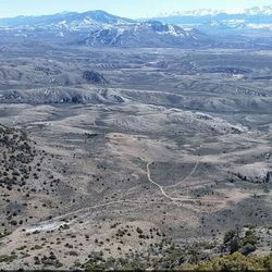 Scenic view of mountains