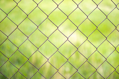 Full frame shot of chainlink fence