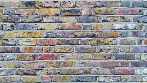 Full frame shot of brick wall