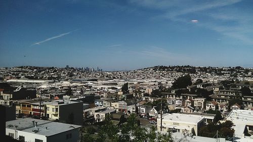 Aerial view of cityscape