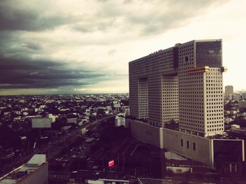 Cityscape against sky