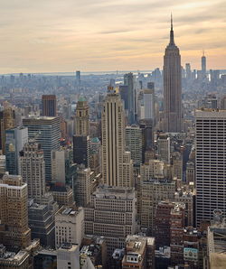 New york seen from top of the rock