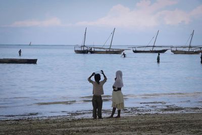 View of sea against sky