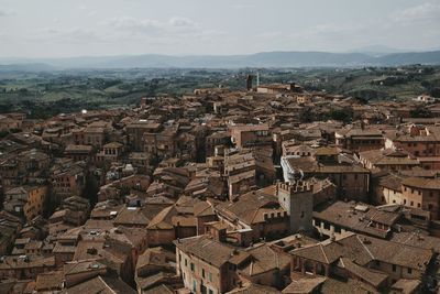 Aerial view of cityscape