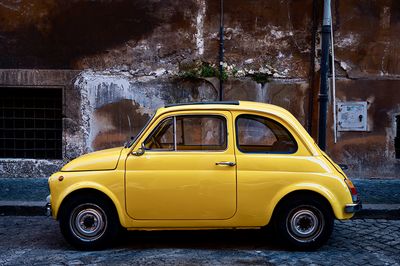 Car on street