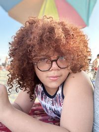 curly hair