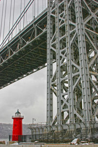 Low angle view of bridge