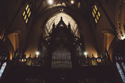 Interior of trinity church