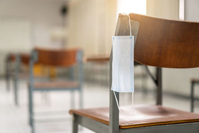 Close-up of drink on table in restaurant