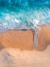 Aerial view of beach