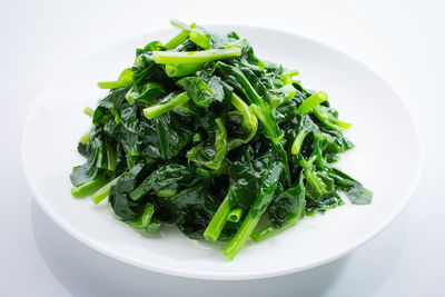 Close-up of salad in plate