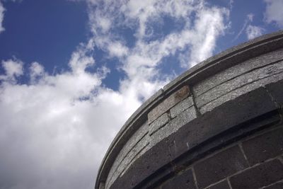 Low angle view of building against sky