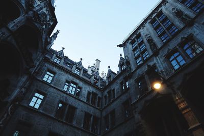 Low angle view of building against sky
