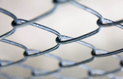 Close-up of chainlink fence