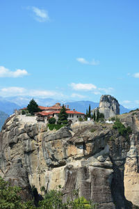 Holy monastery of holy trinity at meteora in kalambaka,greece