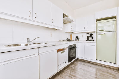 Interior of bathroom