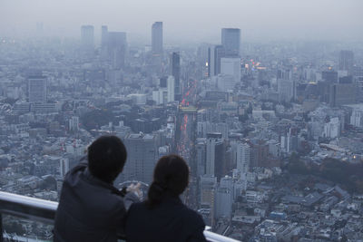 Cityscape against sky