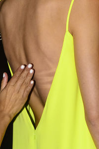 Close-up of cropped hands