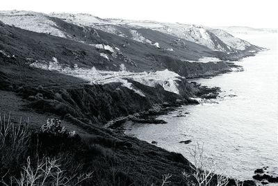 Scenic view of mountains