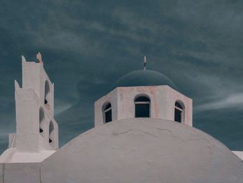 Low angle view of building against sky