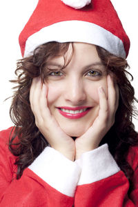 Portrait of a smiling young woman