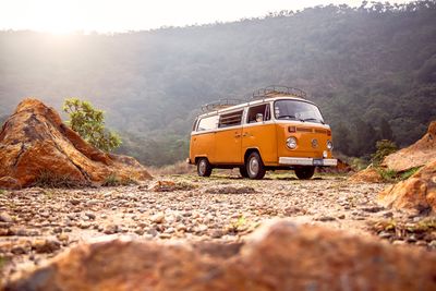 View of car on land