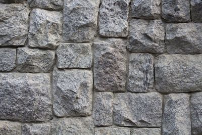 Full frame shot of stone wall