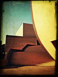 Low angle view of built structure