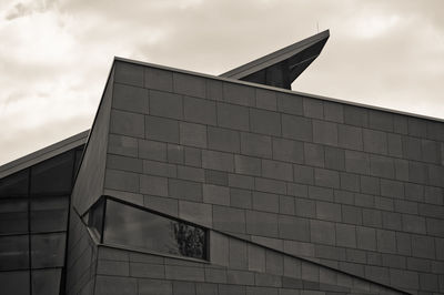 Low angle view of built structure against sky