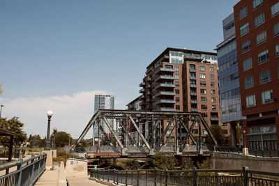 Low angle view of buildings against sky