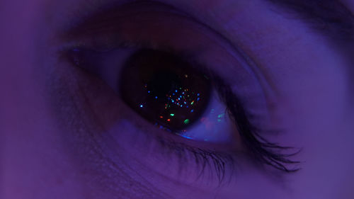 Close-up of human eye