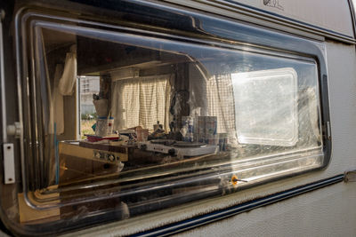 Train on railroad track