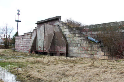 Interior of old building